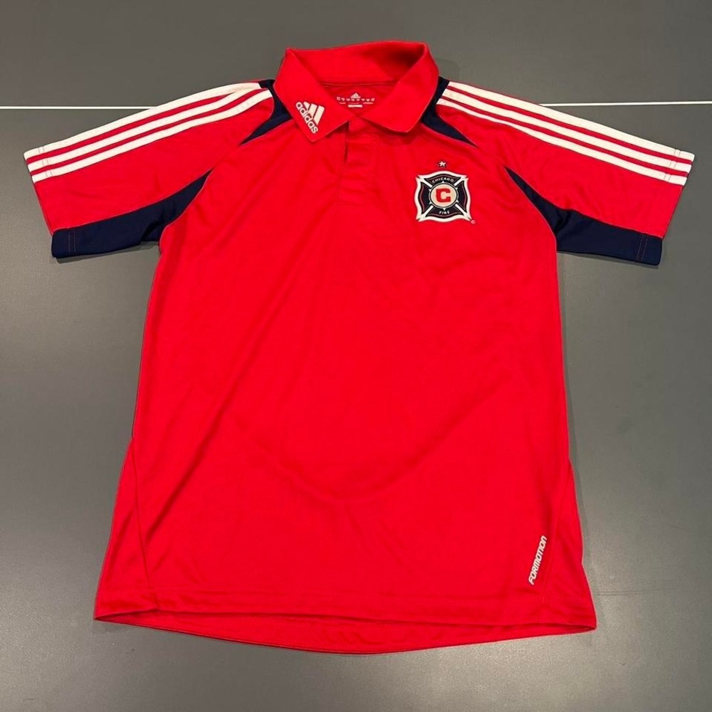 Vintage 2000s adidas Chicago‎ fire jersey  Size small